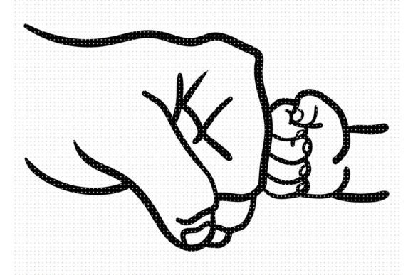 Download Father and Son Fist Bump SVG - Premium Bundle