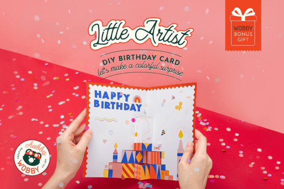 Download Birthday Card - PopUp Printable Coloring - Printable Collection