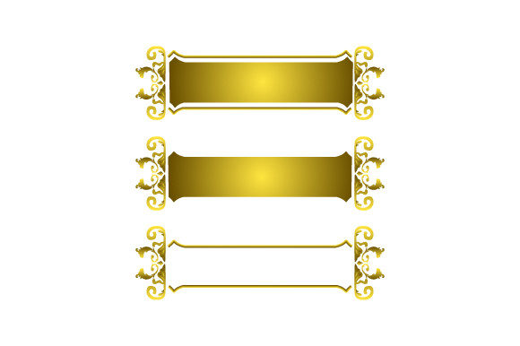 Download Elegant and Luxury Gold Border Decor - Border decor Collection