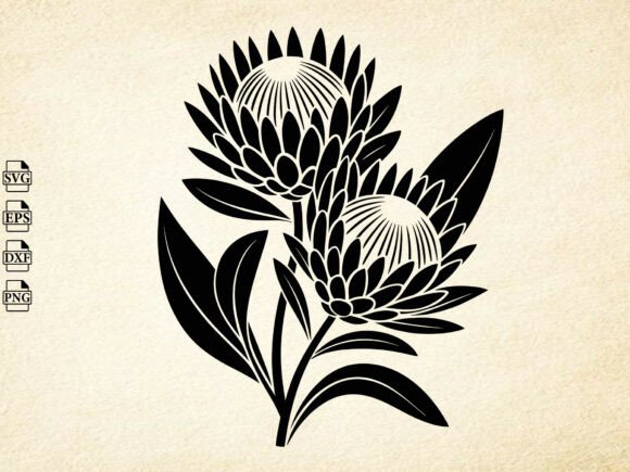 Download Protea Flower SVG,Protea Flower Cut File - Flower cut file Collection